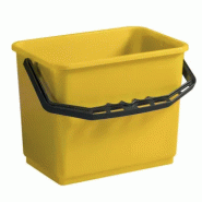 Seau 6 lt jaune avec anse