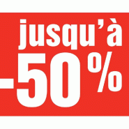Affiche rouge 80x60 cm - jusqu'à -50%