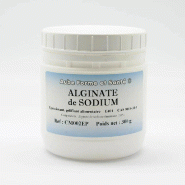 Alginate de sodium E401 - Pot inviolable 125 g - 3662310600232