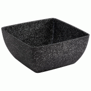 APS Coupe -FROSTFIRE- 19 x 19 cm, H : 9 cm - noir aluminium 30503