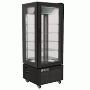 Armoire vitrine de congélation avec roues - 650x650x1950 mm - 1000 W 230/1V - 14219901 Eurast - noir multi-matériau 14219901 Armoire vitrine de congélation avec roues - 650x650x1950 mm - 1000 W 230/1V - 14219901 Eurast - noir multi-matériau 14219901