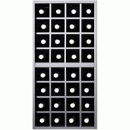Casier 32 bouteilles Série Merlot 626060 - noir Bois massif 626060 Casier 32 bouteilles Série Merlot 626060 - noir Bois massif 626060
