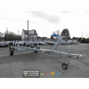 Chariot de mise à l'eau et manutention - remorque cassante - 1 essieu - PTAC : 1300Kg - Reference T-UT20291 - Sun Way