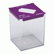 Collecteur de pile Pileo - Corps transparent en polycarbonate résistant au choc - Fabrication française Collecteur de pile Pileo - Corps transparent en polycarbonate résistant au choc - Fabrication française