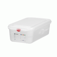 ITALCONCEPT Bac GN 1/3, polypropylène, HENDI, GN 1/3, 2,5L, Transparent, 325x176x(H)65mm - 8711369873229