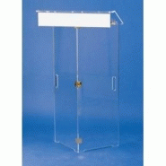 PUPITRE PLEXIGLASS PLIABLE CRISTAL PUPITRE PLEXIGLASS PLIABLE CRISTAL