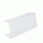 Schneider - Présentoir de comptoir, acrylique, 540 x 220 x 215 mm - transparent plastique 172432