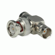 TELEGÄRTNER Raccord en T BNC 50 Ohm femelle / mâle / femelle_0