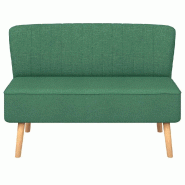 VidaXL Canapé 117x55,5x77 cm Tissu Vert  Modèle Norvège - 244073