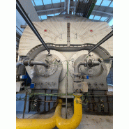 Chaudière à vapeur UMISA UMS-120 - 50 860 kg/h, 10 bar avec périphériques - Référence : C14151