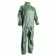 COVERGUARD Ensemble De Pluie Souple De Travail - Vert L - 46/48 - L multicolore multi-matériau 3435240505010