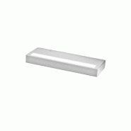 Gea Luce Applique Gap522 Gealuce - Applique Led 34W Dimmable, 3656Lm, 3000K, Lumière Indirecte, Ip20, Aluminium Blanc Satiné - blanc GAP522