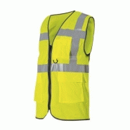 GILET DE TRAVAIL MULTIPOCHES SAFARI AIR JAUNE T2S GILET DE TRAVAIL MULTIPOCHES SAFARI AIR JAUNE T2S