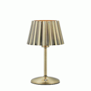 Markslöjd Lampe de table LED rechargeable laiton métal design moderne - Markslojd - Celia - noir fonte 109127 Markslöjd Lampe de table LED rechargeable laiton métal design moderne - Markslojd - Celia - noir fonte 109127