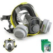 Masque complet en silicone respiratoire  - réf.  Gpr32706