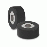 MLSWNY140854 - Nylon Wheel Set - 85 mm x 87 mm pour meilleure résistance à l'usure