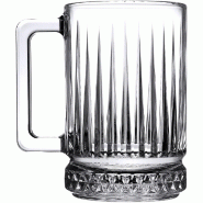 Pasabahce Verre à bière/verre à anse en verre, série Elysia de Stalgast, 310 ml - transparent verre GL7610310