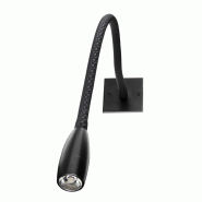 UNILUX Liseuse flexible, à LED, coloris noir - 3595560010561