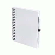 5x Bloc-Notes Et Stylo-Bille Blanc - 5601316781581