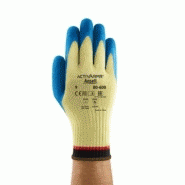 Gant kevlar activarmr® 80-600 bleu/jaune taille 10