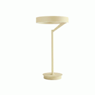 Lampe De Table Criseide L Beige - Lume Led 30W Double Émission 1400Lm 3000K Push Dimmable En Aluminium - Gea Luce - beige CRISEIDE L - NEW BEIGE Lampe De Table Criseide L Beige - Lume Led 30W Double Émission 1400Lm 3000K Push Dimmable En Aluminium - Gea Luce - beige CRISEIDE L - NEW BEIGE