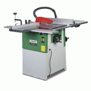 Scie circulaire sur table stationaire hauteur de coupe 80 mm 1,5 kW 230V y comprise lame de scie circulaire dia. 254 mm Holzstar TKS254E 230V Scie circulaire sur table stationaire hauteur de coupe 80 mm 1,5 kW 230V y comprise lame de scie circulaire dia. 254 mm Holzstar TKS254E 230V