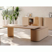 Bureau d'exception Dea sur crédence en placage de bois