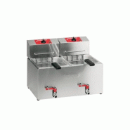 Friteuse 7+7 litres TF MOD. TF-77/ 380V VALENTINE - 78542