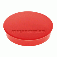 Magnetoplan Discofix aimant rond "standard", rouge - rouge 1664206