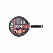 Crêpière Mamù, antiadhésive, en aluminium, sans PFOA, résistante aux rayures, fabriquée en Italie, Ø 24 cm - aluminium JANE2CREXXXXXX24 Crêpière Mamù, antiadhésive, en aluminium, sans PFOA, résistante aux rayures, fabriquée en Italie, Ø 24 cm - aluminium JANE2CREXXXXXX24