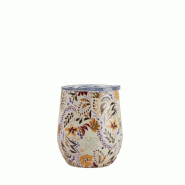 Mug isotherme Marbella 25 cl -  Décoré Rond Inox Yoko Design 7x7 cm - multicolore inox 3411800024894