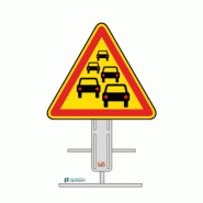 Panneau AK30 - Bouchons sur pied temporaire