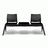 Poutre d'accueil en polypropylène Adela - Sokoa - 2 places + 1 tablette