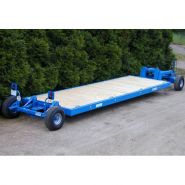 Remorque plateau agricole - société des charrues bonnel - longueur hors tout 13.40 m - ptc 11460 kg_1