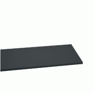 Tablette L120xP30cm - épaisseur 22mm - anthracite - pour gondoles double face Vertigo