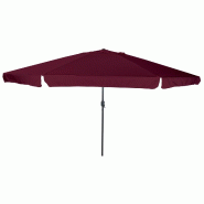 VidaXL Parasol de jardin Bordeaux 395 x 395 x 245 cm Modèle Neptune Terrasse - 42003640