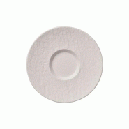 VILLEROY & BOCH villeroy et boch manufact.Rock blanc*sous-tasse a cafe au lait 17cm*n * - porcelaine 1042401220