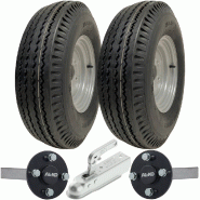 5.00-10 High Speed Trailer Kit Road Legal P802 Wheels ALKO Axles Hitch 710kgs 5.00-10 High Speed Trailer Kit Road Legal P802 Wheels ALKO Axles Hitch 710kgs