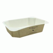 Barquette carton thermoscellable 150x104x42mm x480 JORIDEAL - beige en carton 3519400965132 Barquette carton thermoscellable 150x104x42mm x480 JORIDEAL - beige en carton 3519400965132
