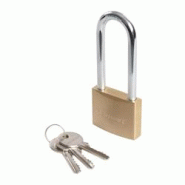 Cadenas en Laiton à Anse Longue 50 mm – Sécurisé et Durable – Protection Optimale - Silverline - jaune 5024763009488 Cadenas en Laiton à Anse Longue 50 mm – Sécurisé et Durable – Protection Optimale - Silverline - jaune 5024763009488