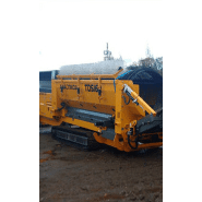 Crible polyvalent  trommel pour le traitement des paillis, déchets communaux et de carrière, copeaux de bois, graines, granulats, cendres - anaconda td516r