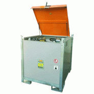 Cuve DT-Mobil PRO ACIER ADR 980 litres premium - Cematic Duo 24/12 V - Avec capot - CEMO - 10800 Cuve DT-Mobil PRO ACIER ADR 980 litres premium - Cematic Duo 24/12 V - Avec capot - CEMO - 10800