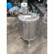 Cuve en acier inoxydable 316 de 170 litres avec agitation - référence : c13622