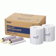 Dnp - papier thermique pour dp-qw410 (premium digital) - 300 tirages 10x15