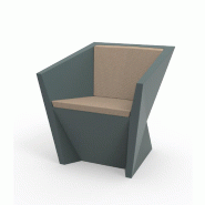 Fauteuil design in & out FAZ - vert