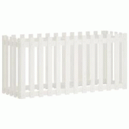 Helloshop26 - Jardinière bac lit surélevé plantes fleurs terrasse jardin de jardin design de clôture 150 x 50 x 70cm pin massif 02_0039801 - 30002 Helloshop26 - Jardinière bac lit surélevé plantes fleurs terrasse jardin de jardin design de clôture 150 x 50 x 70cm pin massif 02_0039801 - 30002