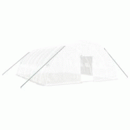 Helloshop26 - Serre tente abri plante fleur légumes avec cadre en acier 48 m² 8 x 6 x 2,85 m blanc 02_0044601 - 3000220230291 Helloshop26 - Serre tente abri plante fleur légumes avec cadre en acier 48 m² 8 x 6 x 2,85 m blanc 02_0044601 - 3000220230291