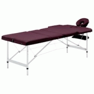 Helloshop26 - Table de massage pliable lit de massage banc canapé thérapie cosmétique portable professionnel Shiatsu Reiki 3 zones 02_0001829 - 300 Helloshop26 - Table de massage pliable lit de massage banc canapé thérapie cosmétique portable professionnel Shiatsu Reiki 3 zones 02_0001829 - 300