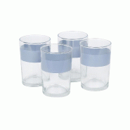San Ignacio Noia - Lot de 4 verres de 0,5 L - transparent verre Q5034