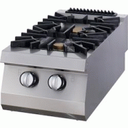 Table de cuisson premium - 2 brûleurs - appareil simple - profondeur 90cm - gaz - 9398515 Table de cuisson premium - 2 brûleurs - appareil simple - profondeur 90cm - gaz - 9398515